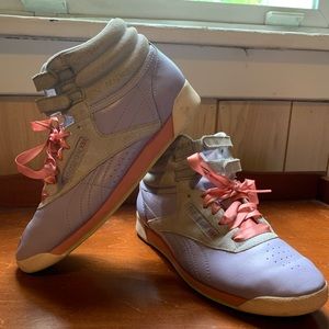 Vintage Reebok Freestyle Pastel Purple